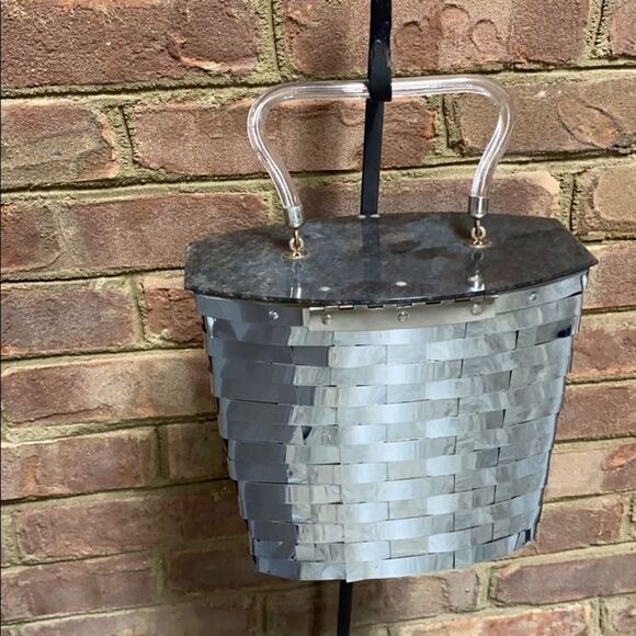 Dorset Rex Fifth Avenue Vintage Woven Metal Bag - Picture 2 of 15